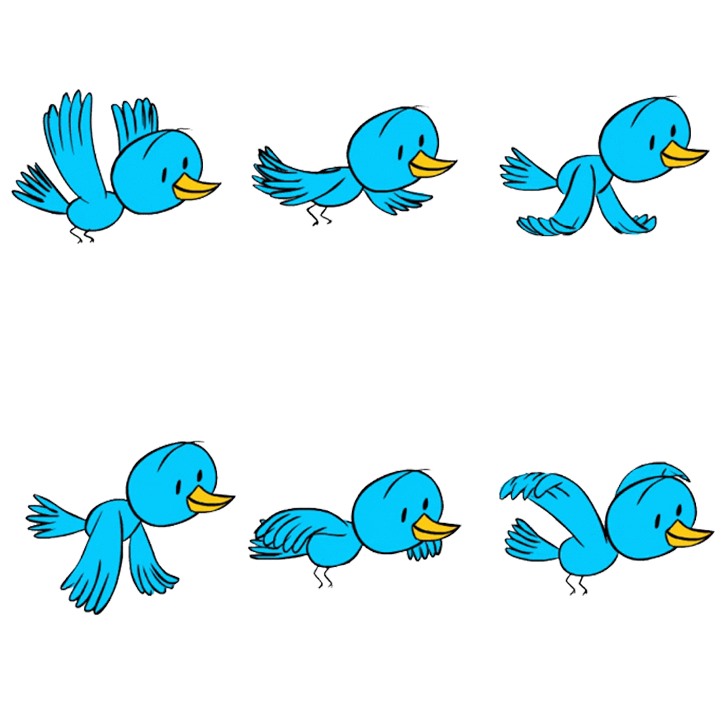 Sprite Sheet BlueBird